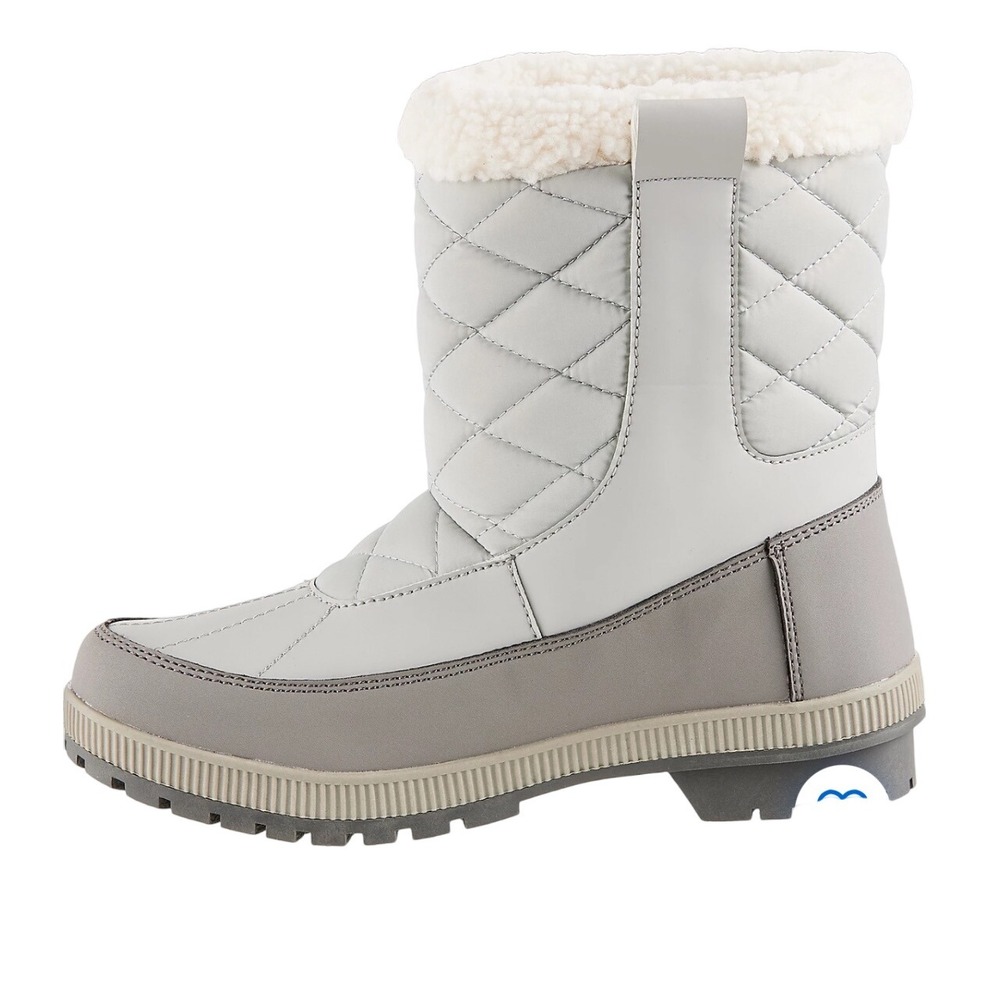 Magellan Outdoors Womens Waterproof Quilted Faux Fur Lined Snow Boots Size 9B - Picture 9 of 12